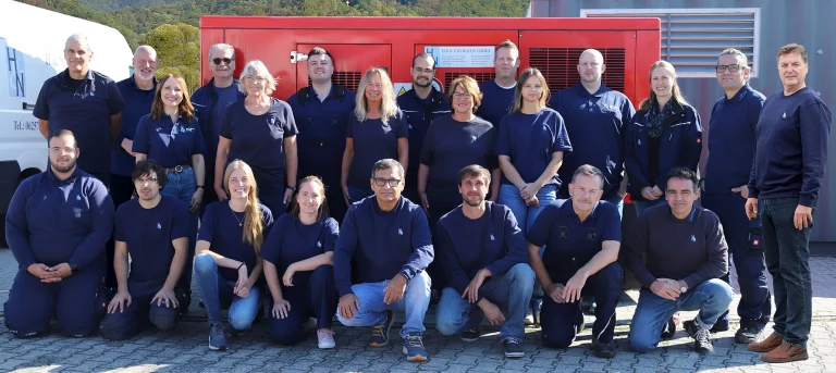 gemeinsames Gruppenbild von unserem Team in Bickenbach